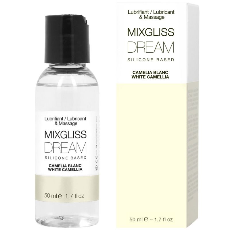 MIXGLISS - DREAM LUBRIFIANT SILICONE CAMÉLIA BLANC 50 ML