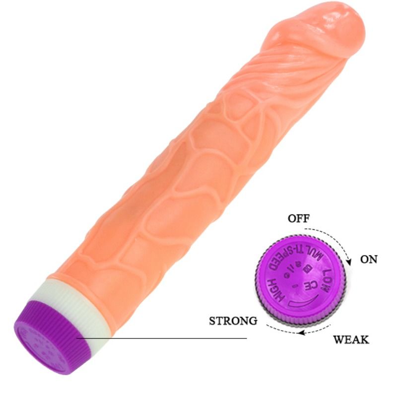 BAILE - VIBRATEUR RÉALISTE ONDES DE PLAISIR 22.5 CM