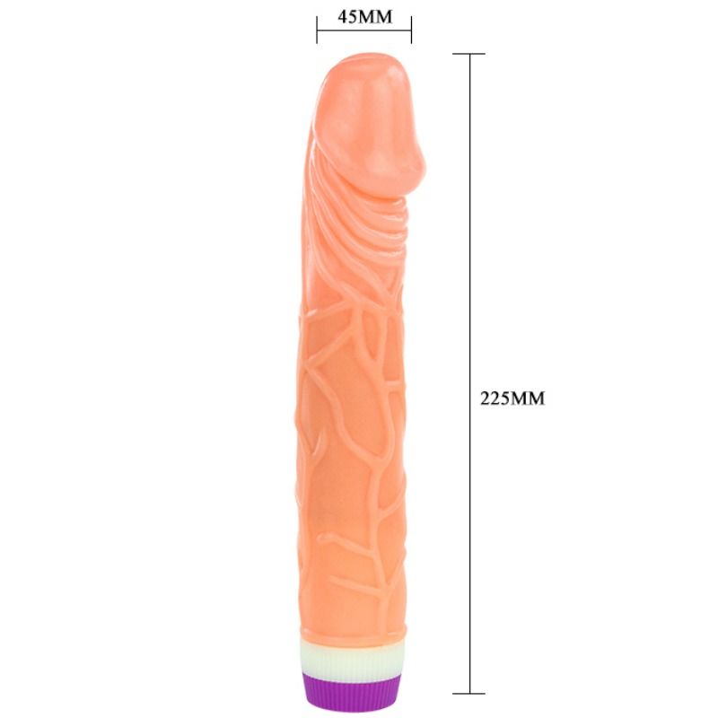 BAILE - VIBRATEUR RÉALISTE ONDES DE PLAISIR 22.5 CM