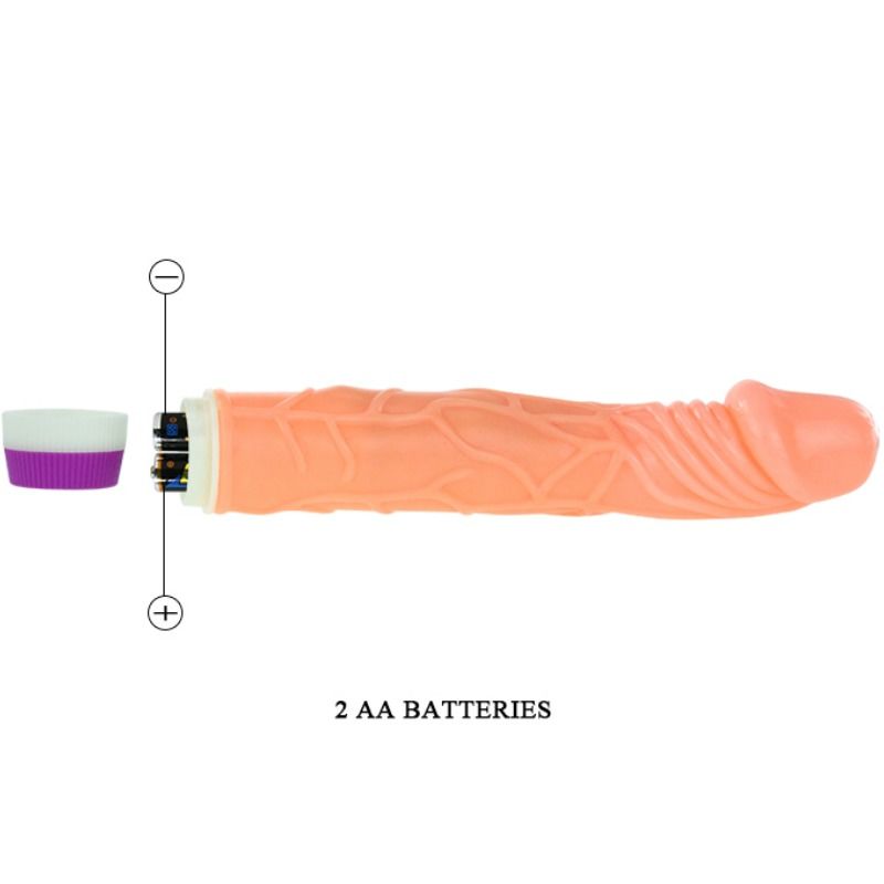 BAILE - VIBRATEUR RÉALISTE ONDES DE PLAISIR 22.5 CM