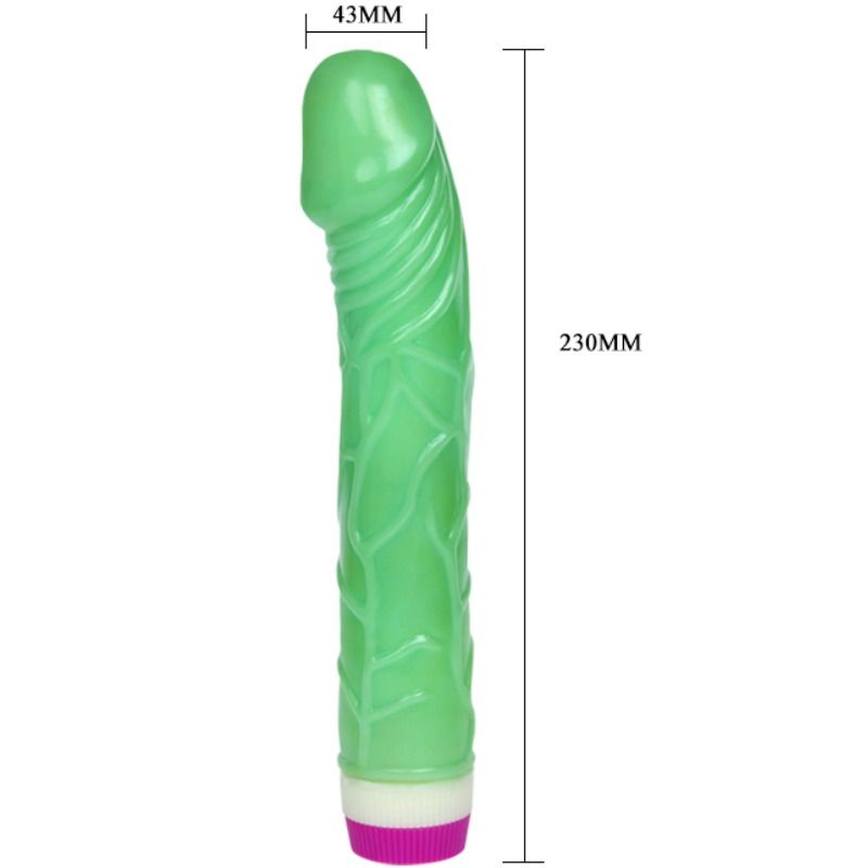 BAILE - WAVES OF PLEASURE VIBREUR 23 CM VERT