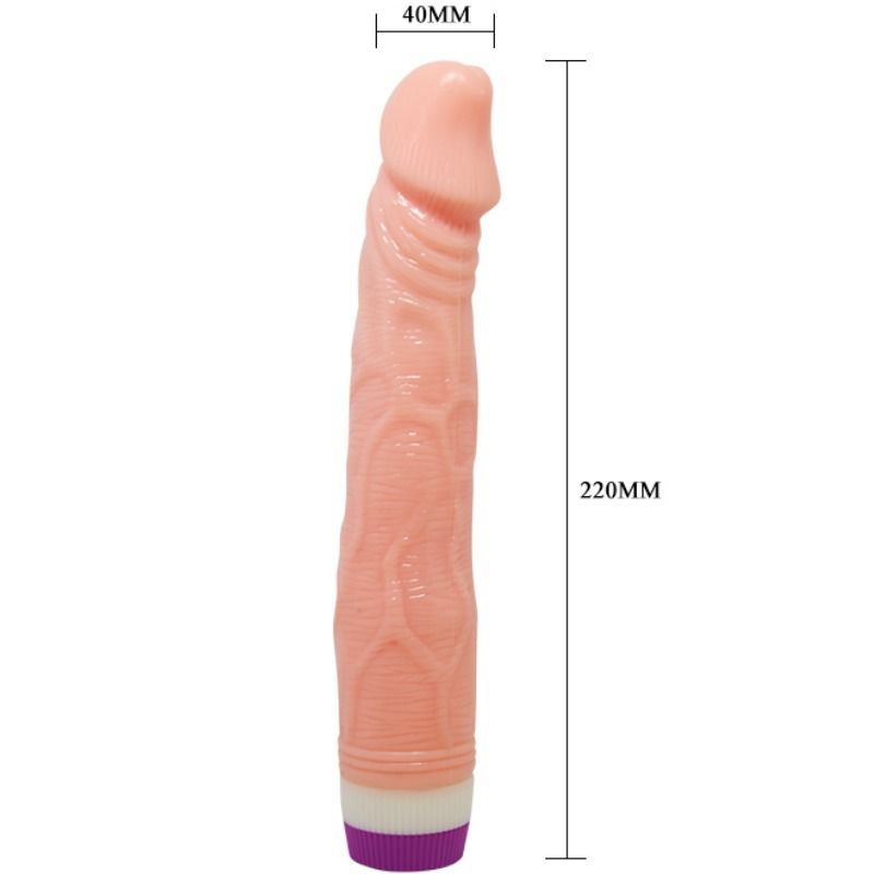 BAILE - VIBREUR RÉALISTE NATUREL 22 CM