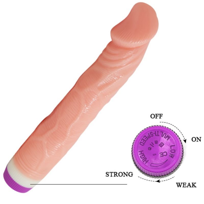 BAILE - VIBREUR RÉALISTE NATUREL 22 CM