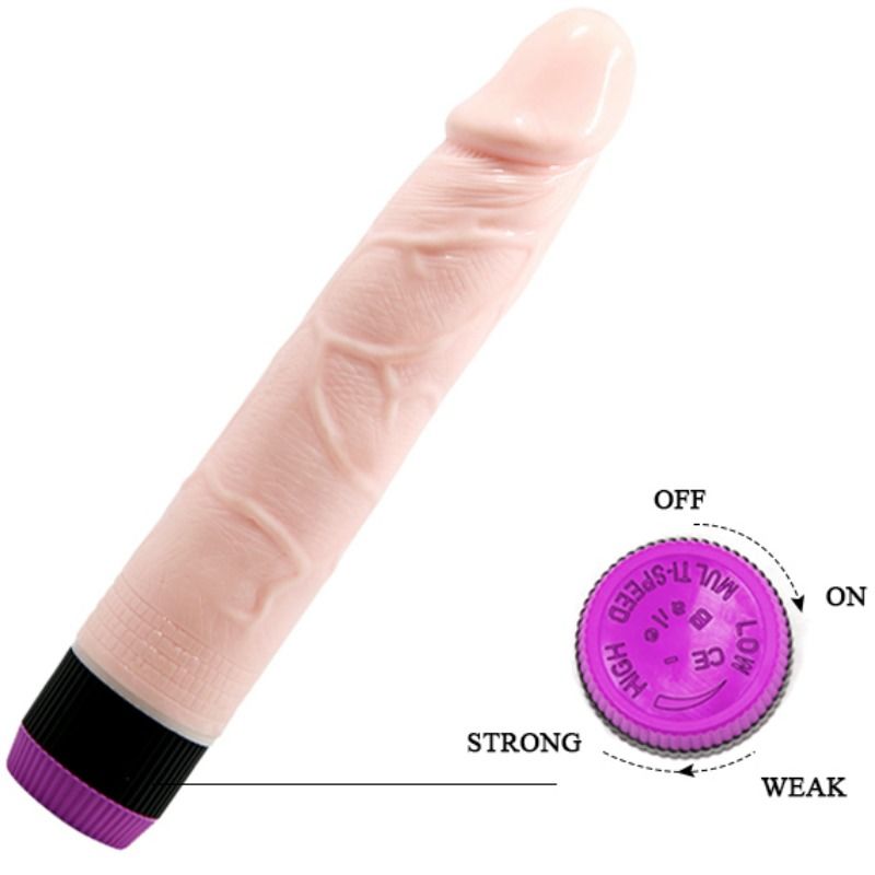 BAILE - ADOUR CLUB VIBRADOR REALÍSTICO 21.5 CM