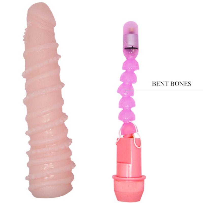 DANSE - FLEXI VIBE SENSUAL VIBRATEUR SPIRALÉ 19,5 CM
