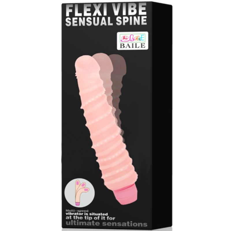 DANSE - FLEXI VIBE SENSUAL VIBRATEUR SPIRALÉ 19,5 CM