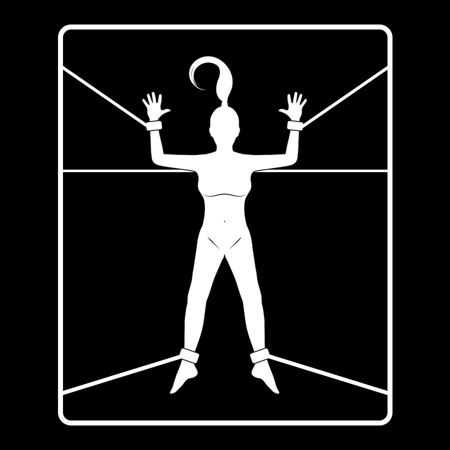 FETISH SUBMISSIVE - NEOPRENE-LINED HANDCUFFS AND RESTRAINT SET