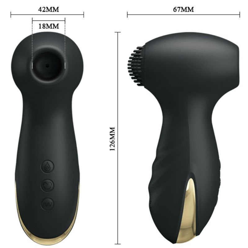 PRETTY LOVE - SMART HAMMER VIBRACIÓN Y SUCCIONADOR
