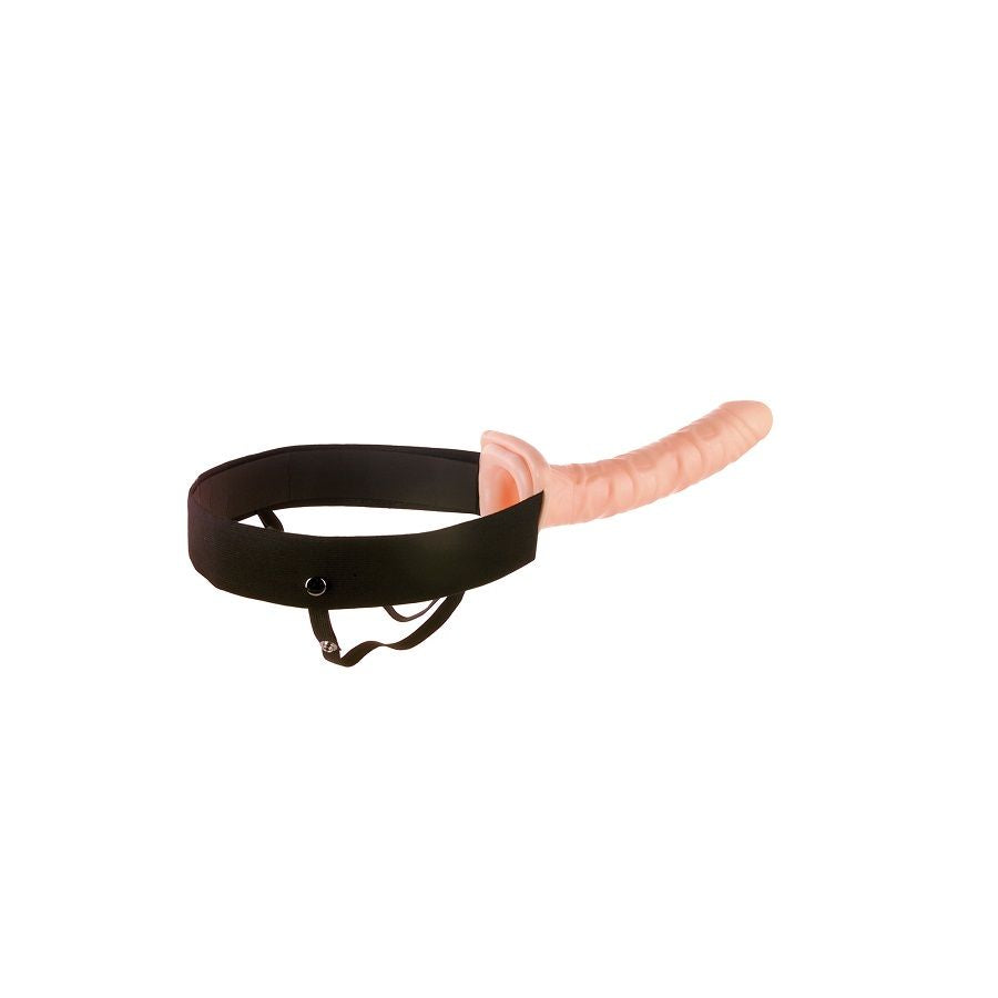 FETISH FANTASY SERIES - ARNÉS HUECO AJUSTABLE NATURAL 25.4 CM