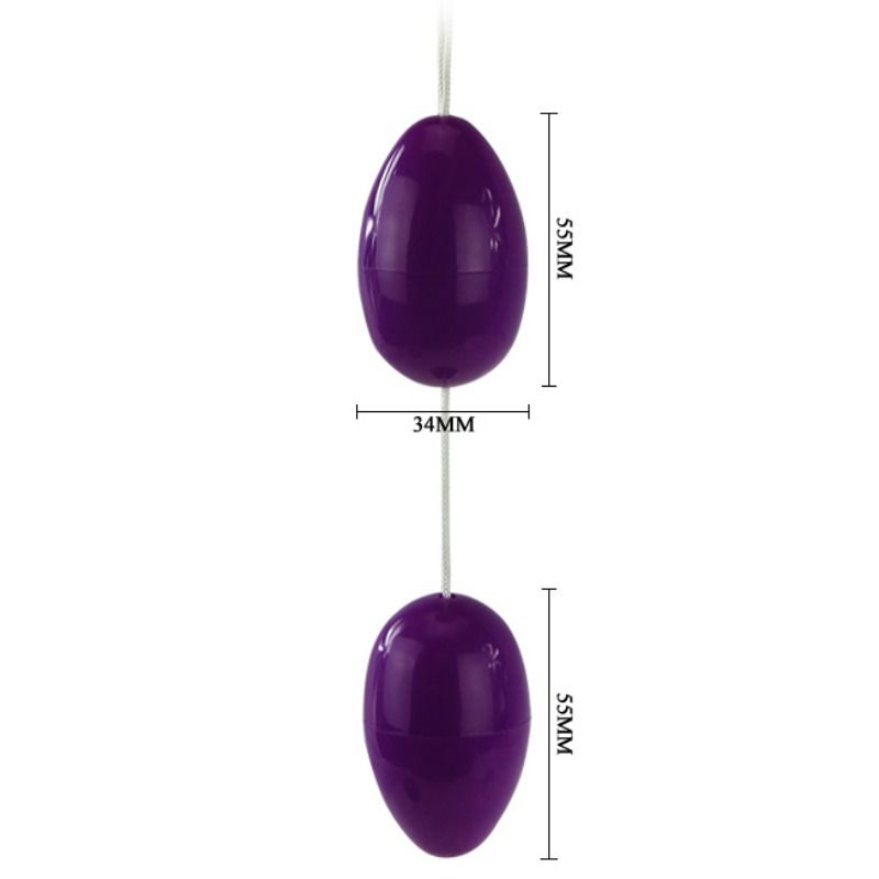 BALLE - TWINS BALLS BOULES ANALES LILA