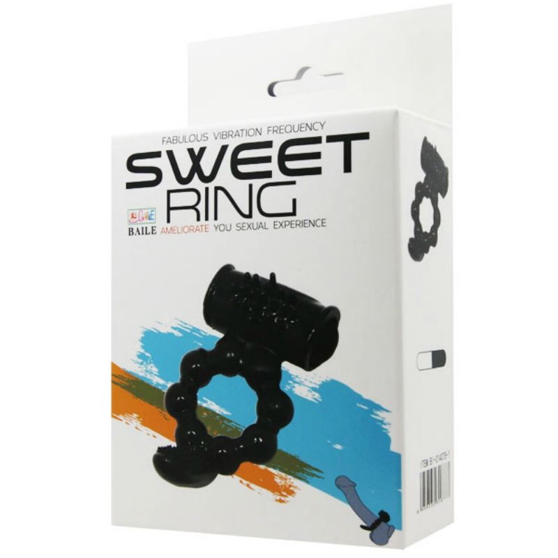 BAILE - SWEET RING ANNEAU À DOUBLE STIMULATEUR