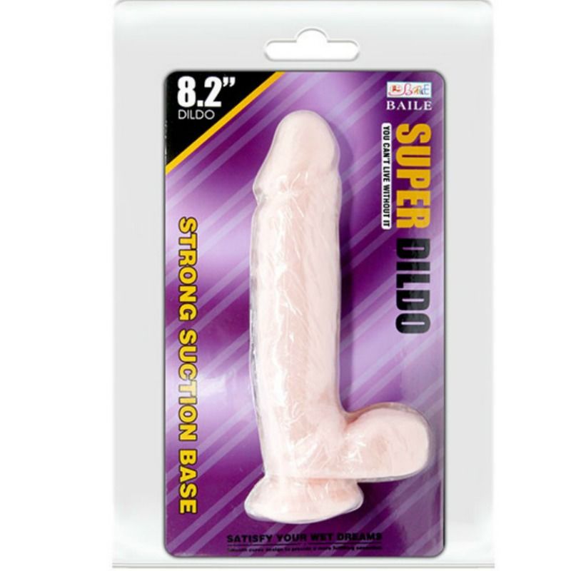 BAILE - SUPER GODEMICHET RÉALISTE NATUREL 21,5 CM