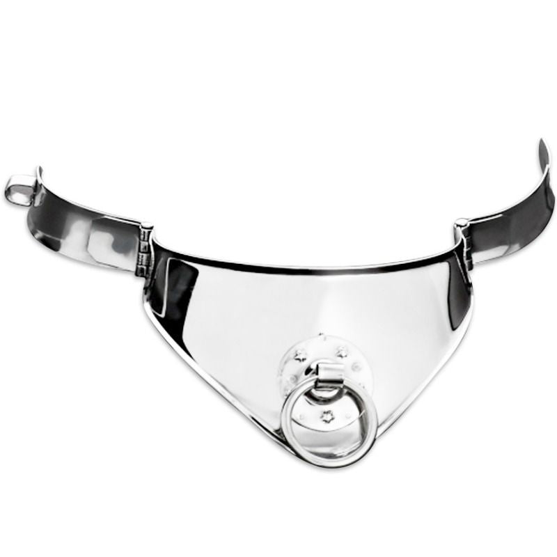 METAL HARD - COLLIER DE CONTRAINTE AVEC ANNEAU ET CADENAS 12,5 CM