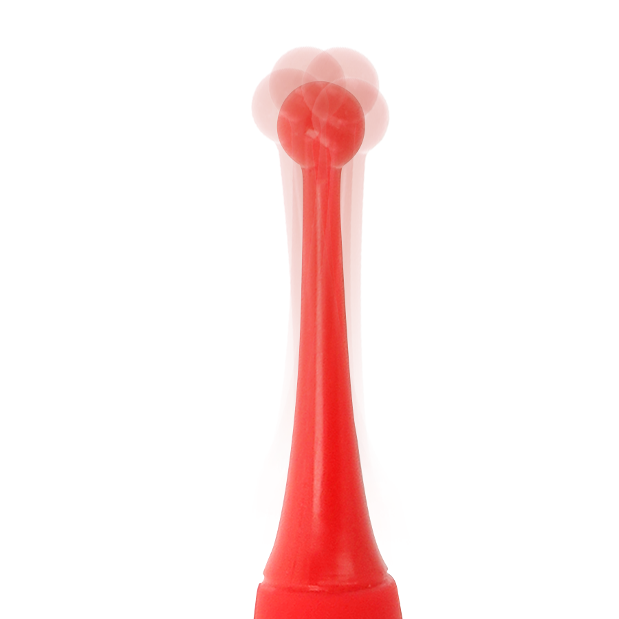 HALLO - FOCUS POWERFUL TOUCH VIBRATOR RED