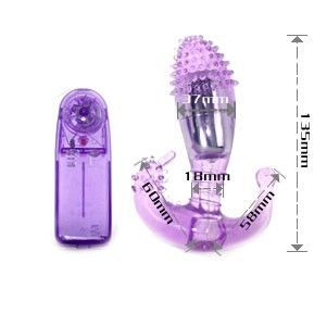 DANCE - LILAC VAGINAL AND ANAL STIMULATOR WITH VIBRATION