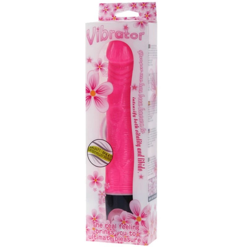 BAILE - VIBREUR MULTIVITESSE 21,5 CM ROSE