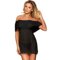 SUBBLIME - SHORT DRESS + BLACK THONG SET L/XL