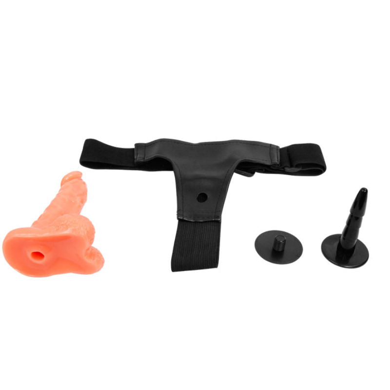 BAILE - HARNAIS AVEC PÉNIS RÉALISTE ET CULOTTE AJUSTABLE ULTRA PASSIONATE 15.5 CM