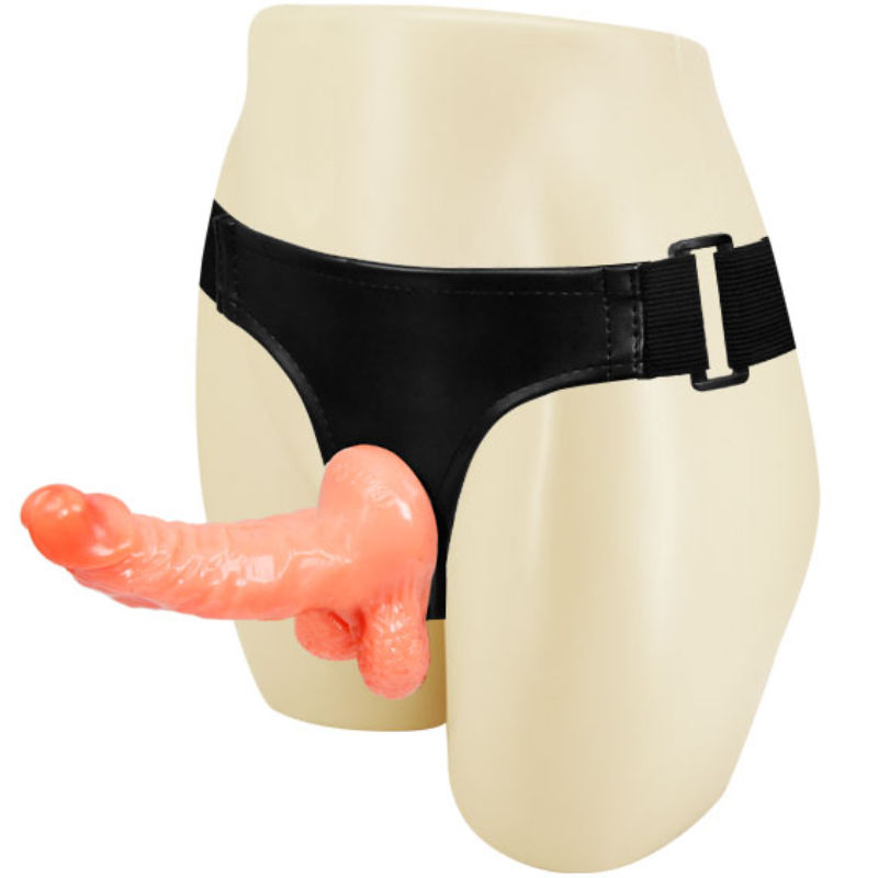 BAILE - HARNAIS AVEC PÉNIS RÉALISTE ET CULOTTE AJUSTABLE ULTRA PASSIONATE 15.5 CM