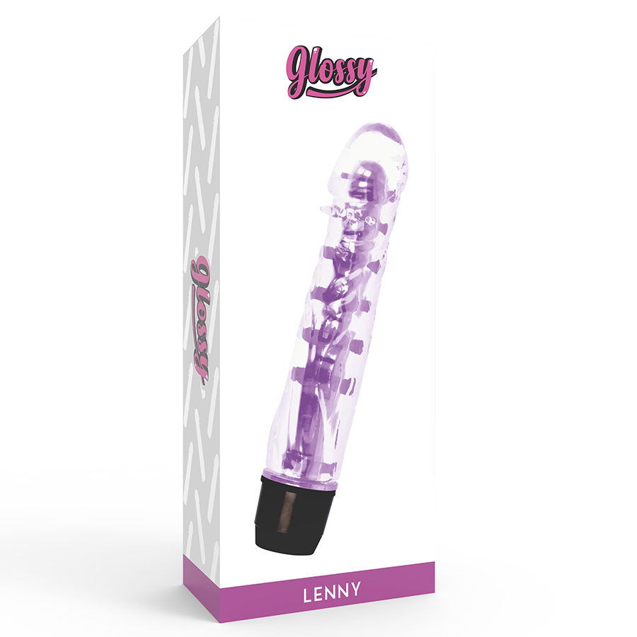 GLOSSY - VIBRATEUR LILA LENNY