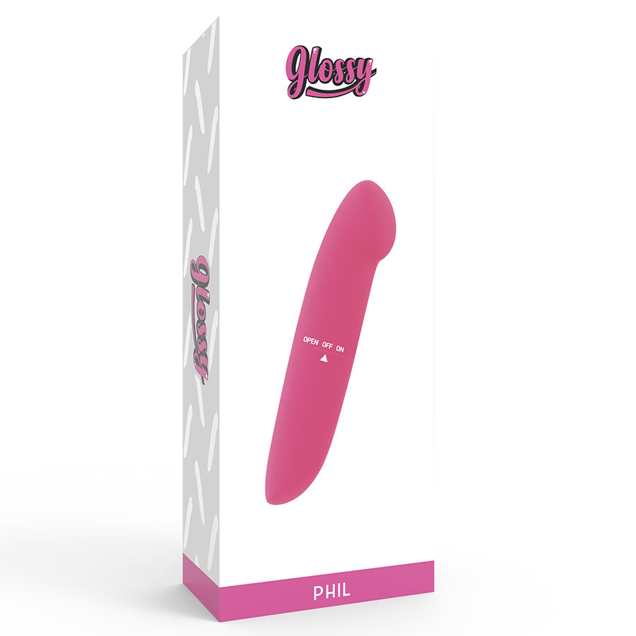 GLOSSY - PHIL VIBRATEUR ROSE