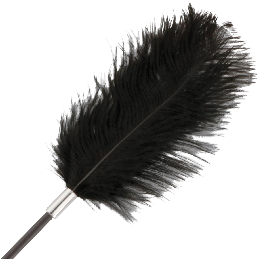DARKNESS - LOVE BLACK FEATHER WHIP 56 CM