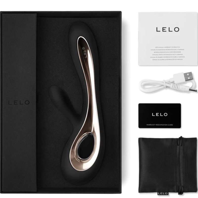 LELO - SORAYA 2 NOIR VIBREUR RABBIT