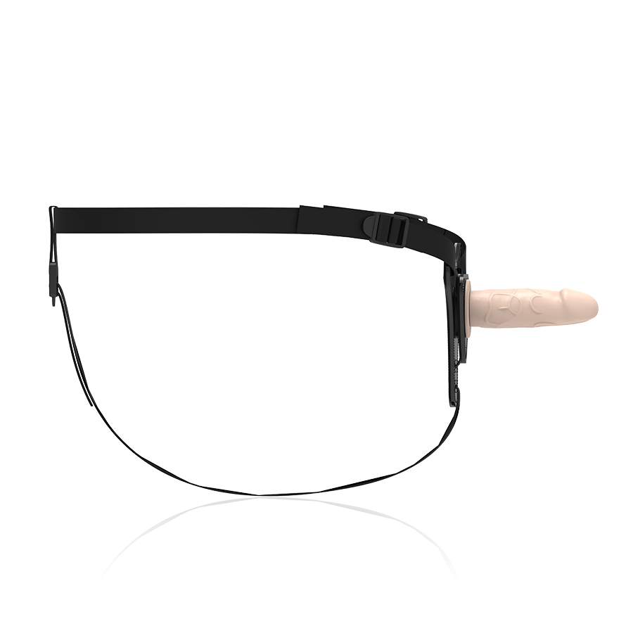 HARNAIS DE SOUMISSION FÉTICHE - SILICONE CHAIR RÉALISTE 12,5 CM