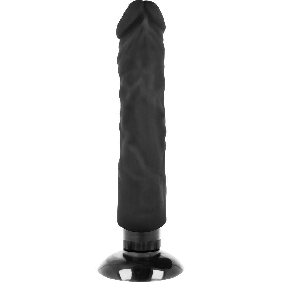 BASECOCK - VIBREUR RÉALISTE 2-1 NOIR NATUREL 20 CM -O- 4 CM