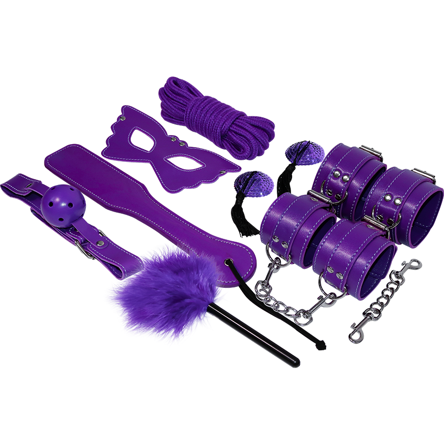 EXPÉRIENCE - KIT FÉTICHE BDSM SÉRIE VIOLETTE