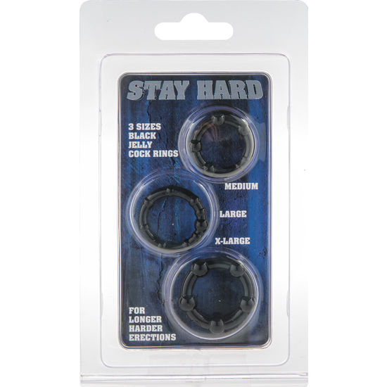 SEVEN CREATIONS - THREE RINGS BLACK PENIS GAME