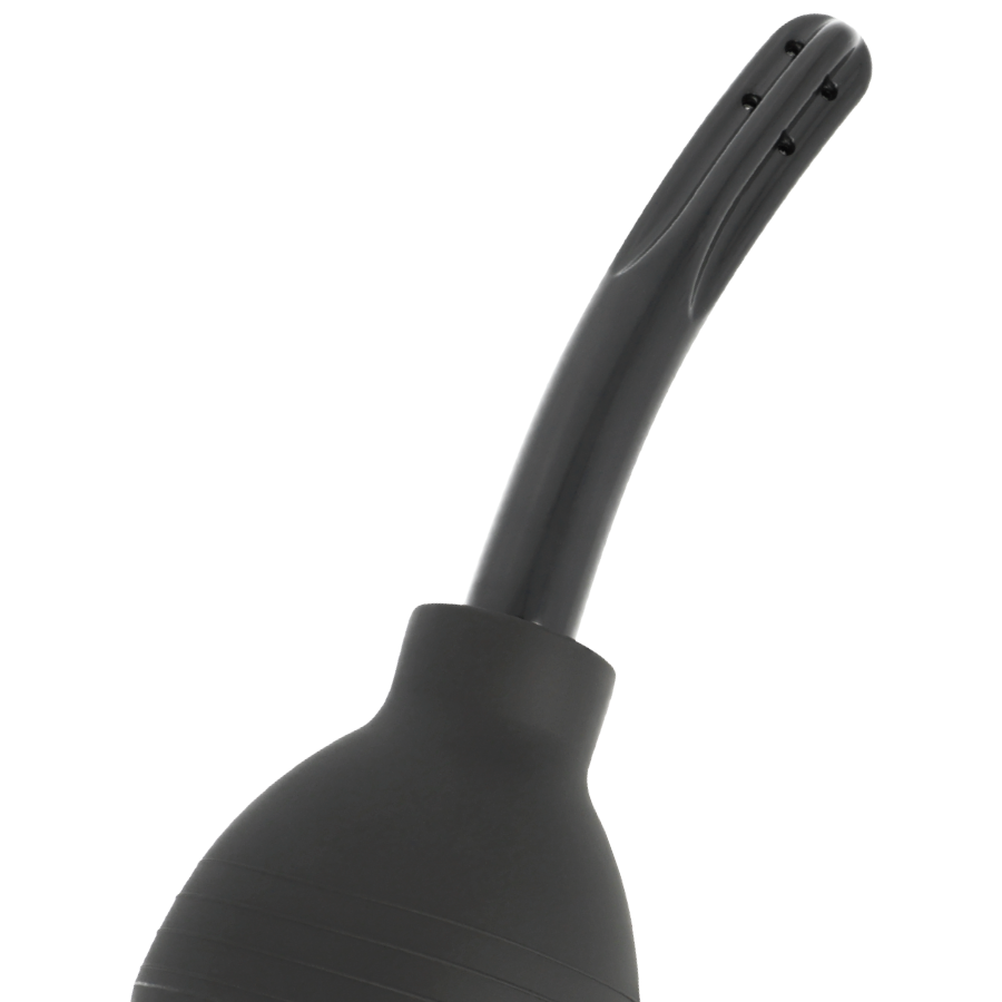 ADDICTED TOYS - BLACK ANAL CLEANSING PEAR SQUEEZE