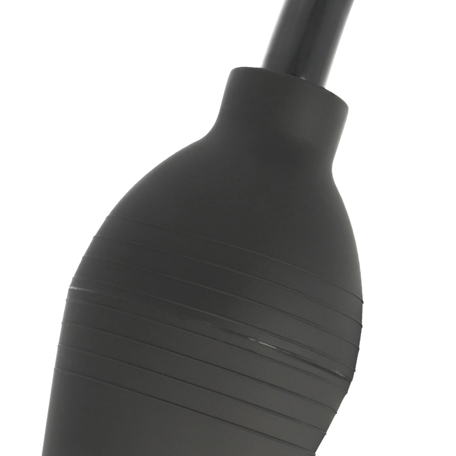ADDICTED TOYS - BLACK ANAL CLEANSING PEAR SQUEEZE