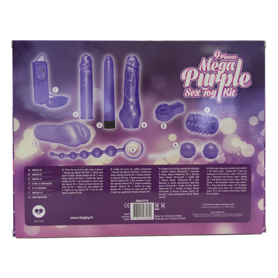 TOYJOY - KIT DE JOUETS SEXUELS MEGA VIOLET JUSTE POUR VOUS
