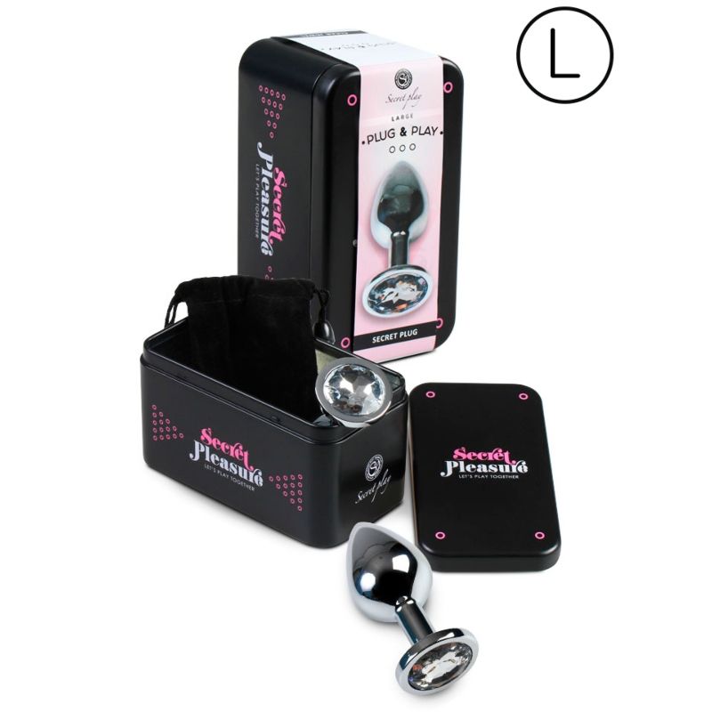 SECRETPLAY - PLUG ANAL TRANSPARENT L