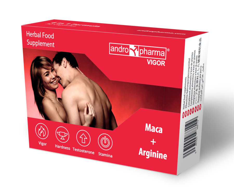 Andropharma Vigor – Herbal food supplement for male libido