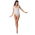 PASSION - WOMAN BS064 BODYSTOCKING BLANC TAILLE UNIQUE