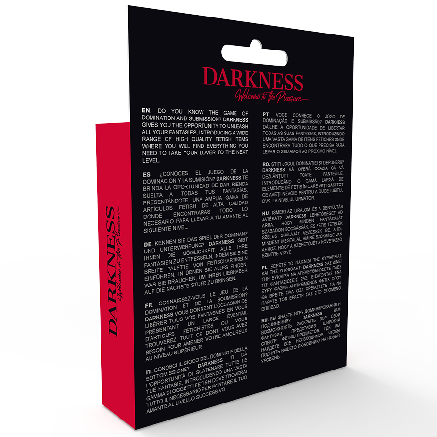DARKNESS - PANTIES CON ABERTURA UNISEX TALLA ÚNICA