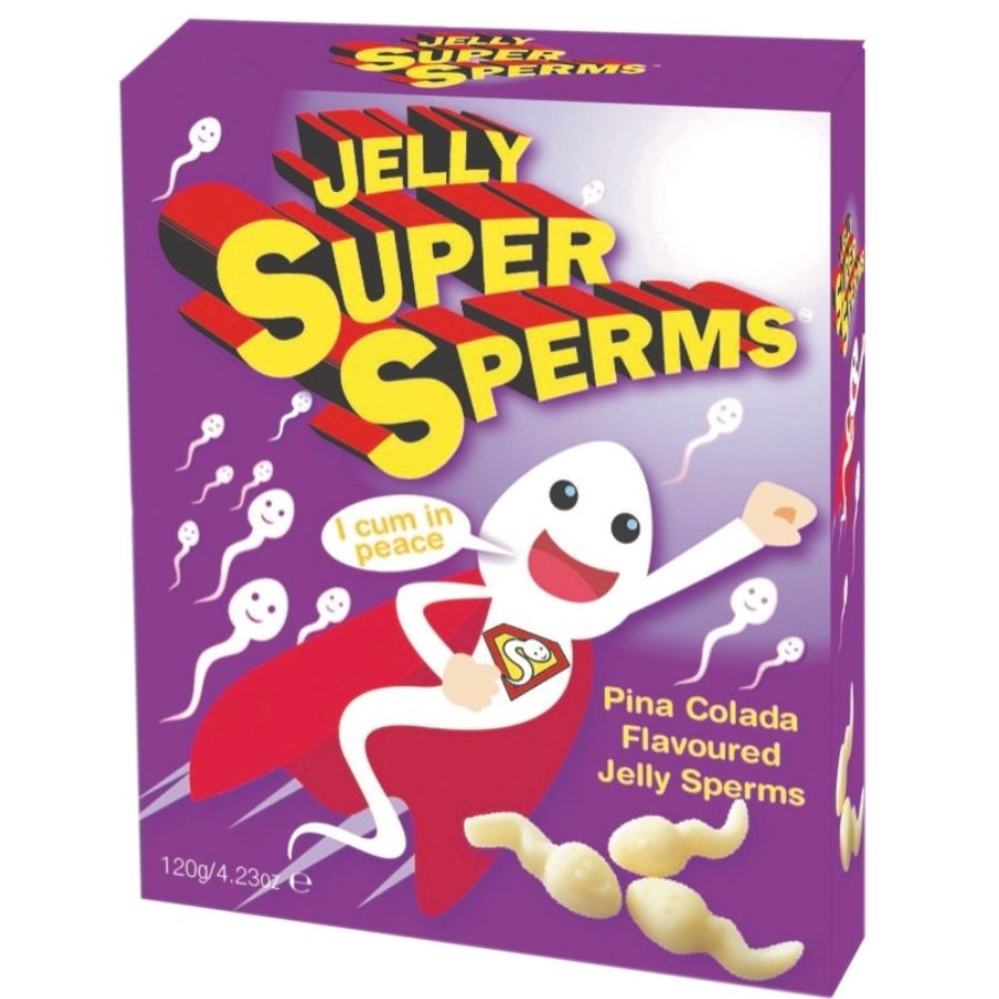 SPENCER & FLEETWOOD - JELLY SUPER SPERM GOMMES FORME SPERME 120 GR