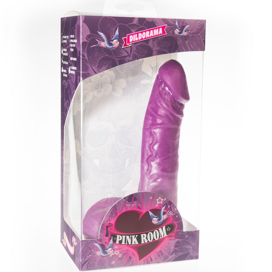 PINK ROOM - EBAN DILDO RÉALISTE LILAS 19 CM