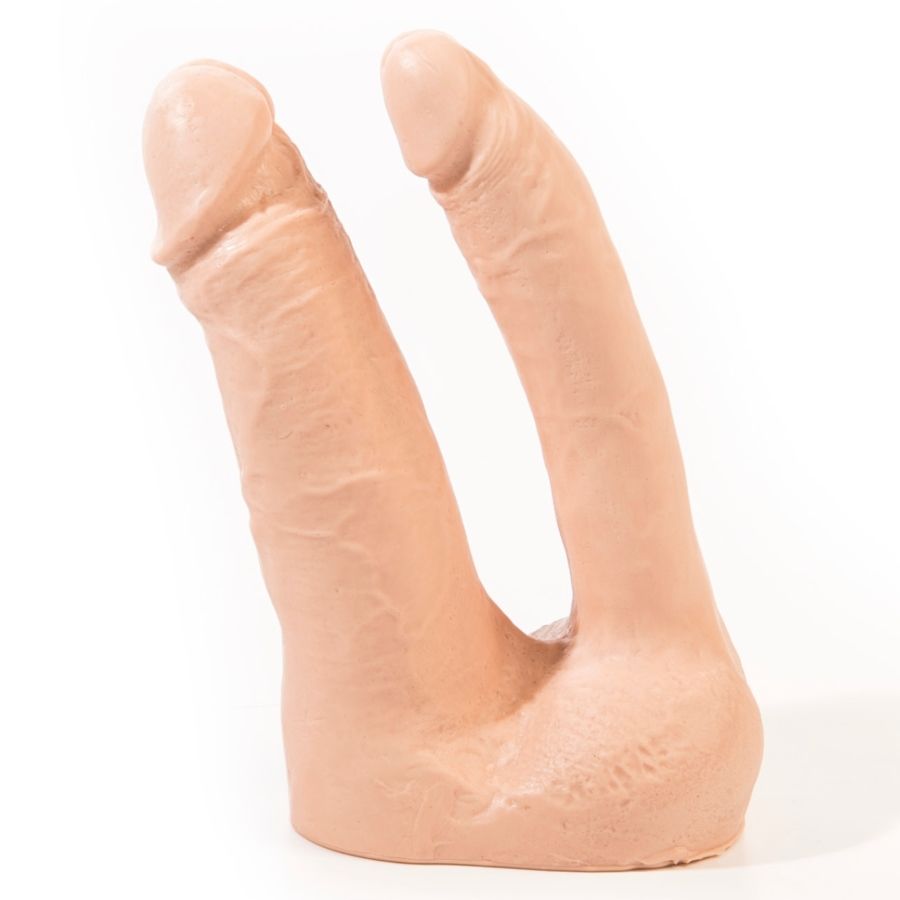 PINK ROOM - GODEMICHET DOUBLE RÉALISTE NATUREL ARTHUS 17CM/15.5CM
