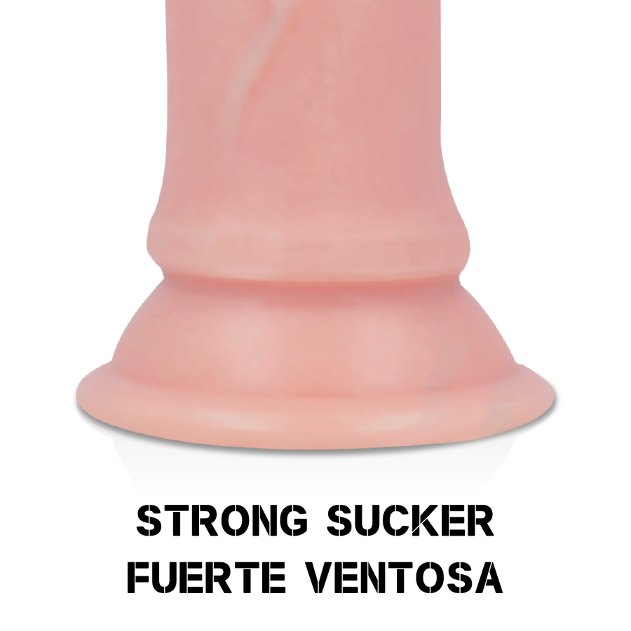 ROCKARMY - GODEMICHET RÉALISTE MUSTANG SILICONE LIQUIDE 18 CM -Ø- 4,14 CM
