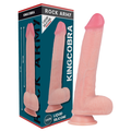 ROCKARMY - GODEMICHET RÉALISTE KINGCOBRA SILICONE LIQUIDE 24 CM -O- 4,77 CM