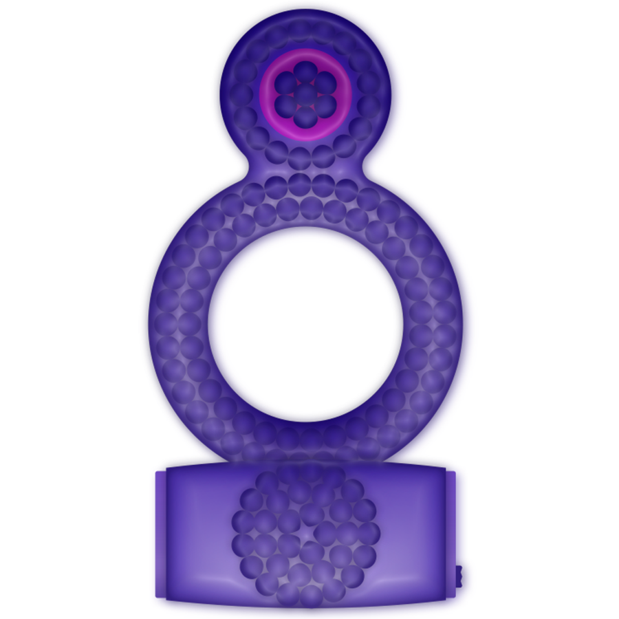 CASUAL LOVE - ANNEAU DOUBLE PLAISIR ANNEAU LILA