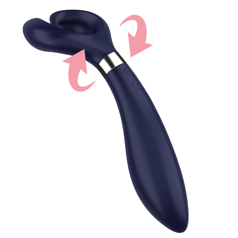 SATISFYER - PLAISIR INFINI MULTI VIBRATEUR 3 BLEU