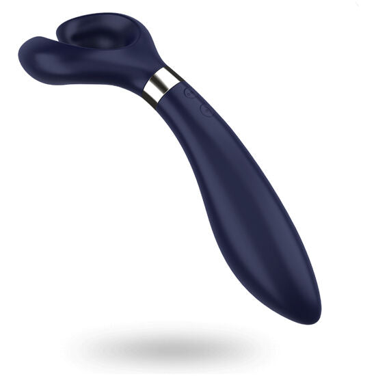 SATISFYER - PLAISIR INFINI MULTI VIBRATEUR 3 BLEU