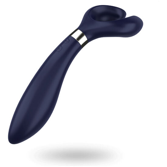SATISFYER - PLAISIR INFINI MULTI VIBRATEUR 3 BLEU