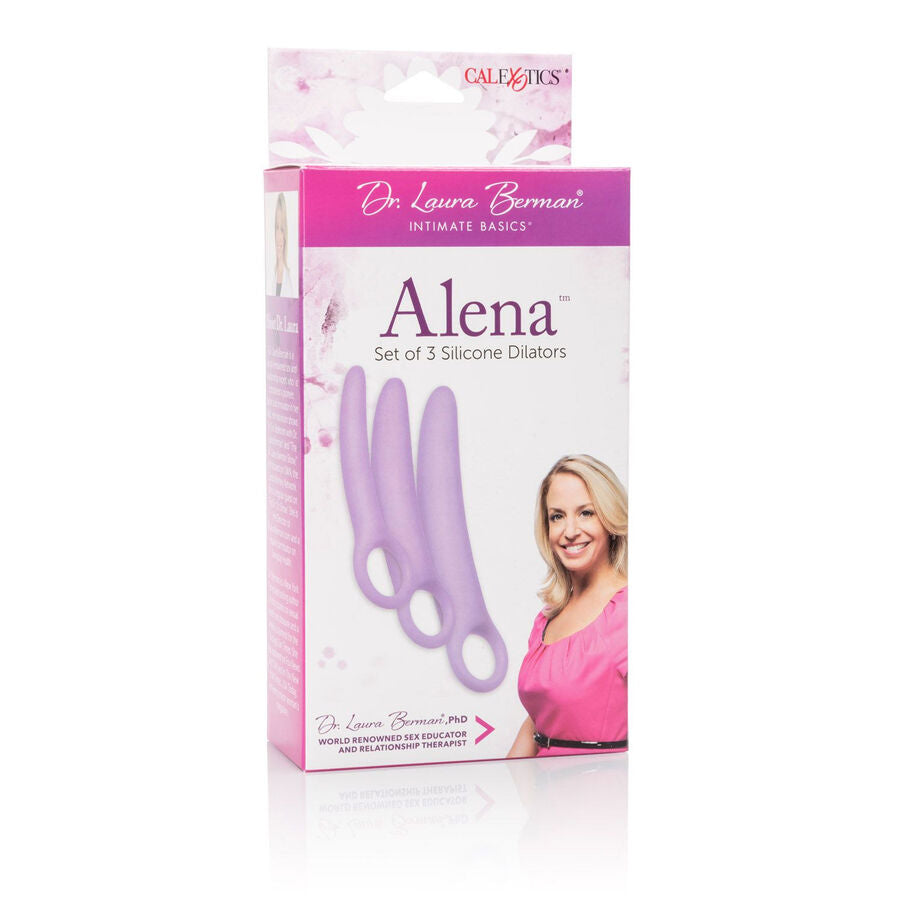 CALEXOTICS - DR LAURA BERMAN ALENA ENSEMBLE DE 3 DILATATEURS VAGINAUX EN SILICONE