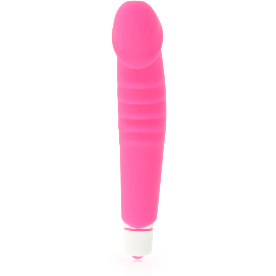 DOLCE VITA - REALISTIC PLEASURE PINK SILICONE VIBRATOR