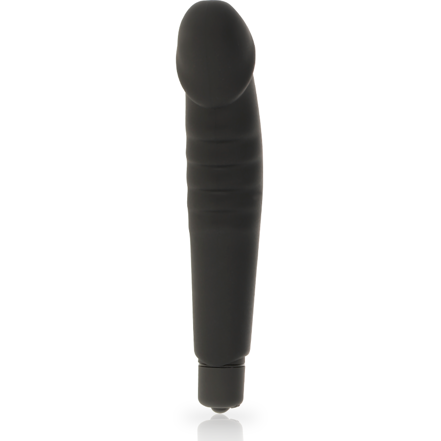 DOLCE VITA - VIBREUR SILICONE NOIR PLAISIR RÉALISTE